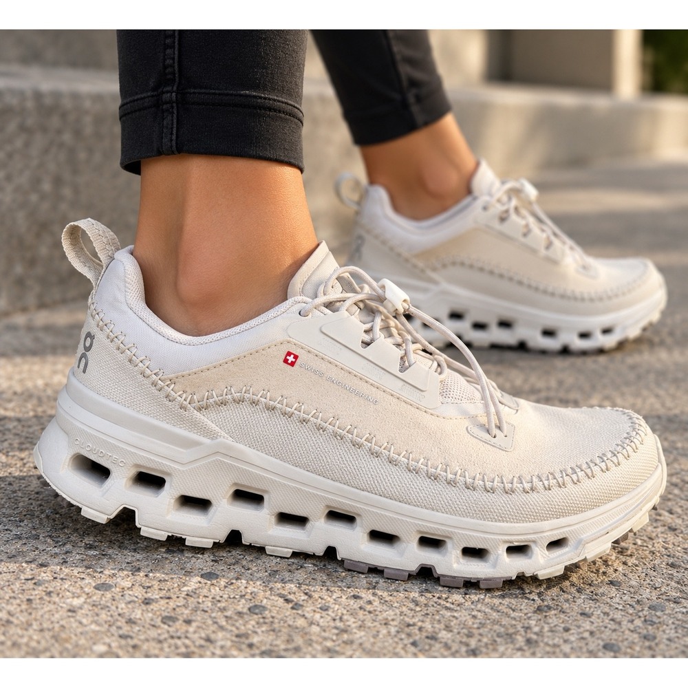 On Running Cloudaway 2 Sand Ice Lifestyle Travel Sneakers Women 7.5